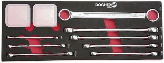 Dogher - Kombinierbares Tablett mit 8 doppelmundigen Sternschlüsseln, 1/4 454-080