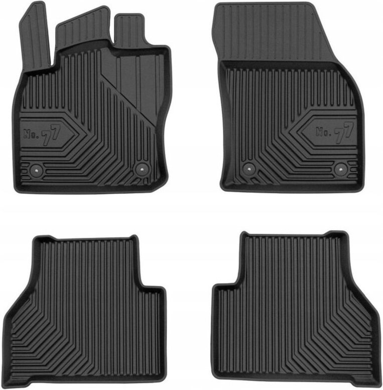 GUMMIMATTEN Volkswagen Caddy 5 ab 2020 - TROMMEL 77