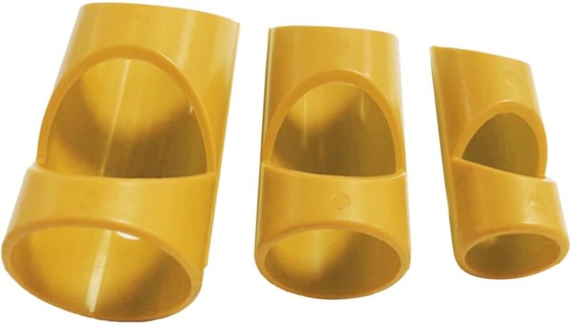Lntyq Lot de 3 coupe-tuyaux en mousse pour isolation de tuyaux en mousse, guide de coupe pour la maison, les industries ...