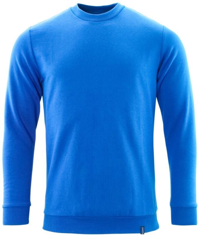 Sweatshirt crossover moderne Passform, Herren 20284 Gr. s azurblau - Mascot