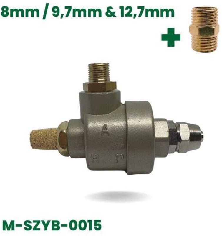 Hochleistungs-Schnellspanner, Abdrückventil (Typ I) 8 mm/9,7 mm (12,7 mm)