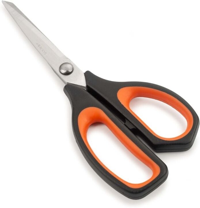 Küchenschere Arcos 185601 Edelstahl und mango Polypropylen + Elastomer 215 mm in Blisterverpackung