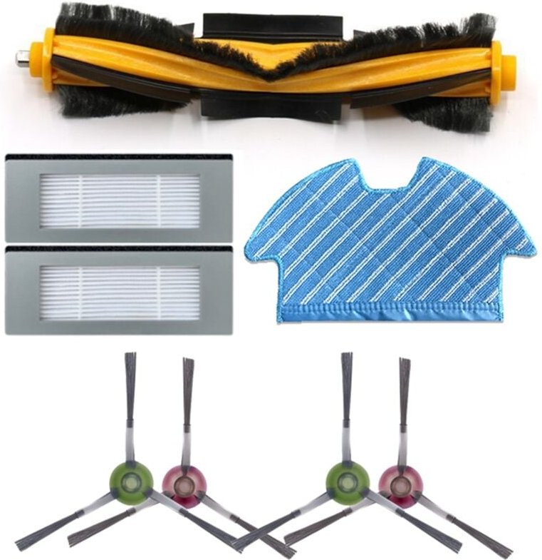 ErsatzzubehöR für Ozmo 900 DN5G Teile Staubsauger Verbrauchsmaterial BüRste Filter Wischtuch