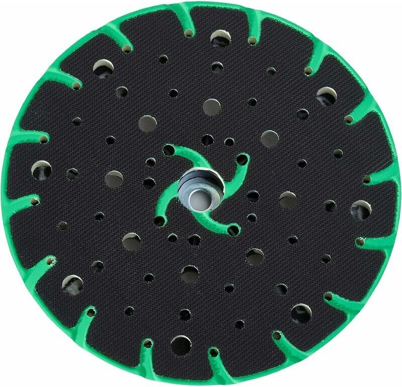 Thumbnail - 150 mm Schleifteller mit Staubabsaugung - M8 Anschlussgewinde - Ersatzschleifteller, kompatibel mit Bosch Makita Exzente...