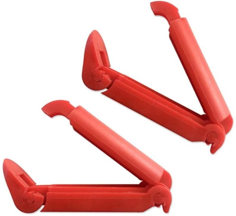 Aougo - 2 Stück Sicherheits-Auto-Gürtelschnallen-Clip für Kinder, für Sicherheits-Autositze – Clip-Verschluss – rutschfe...