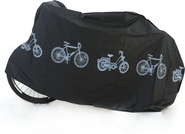 Linghhang - Schwarz) Wasserdichte Fahrradabdeckung, 200X100cm Staubdichte Fahrradabdeckung für Elektroauto