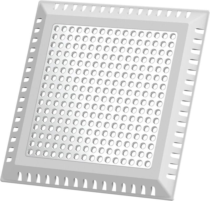 Quadratischer Abflussschutz, Duschabflussfilter, Badezimmer-Abflussabdeckung