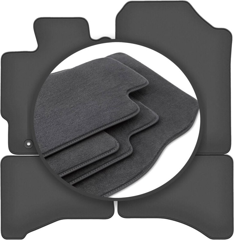 Premium-Fußmatten für: Toyota Yaris III FL Fließheck (2017-2020)