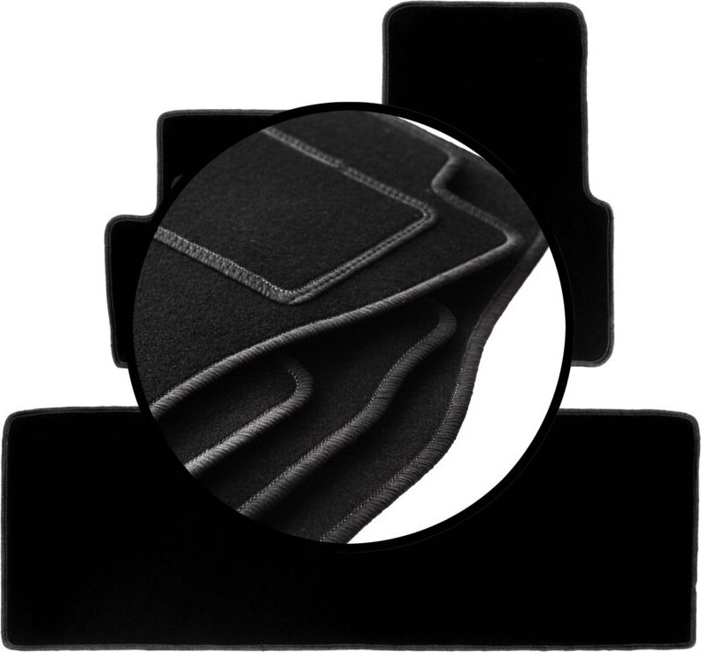 Kompletter Satz Veloursmatten für: Renault Espace III Minivan (1996-2002)