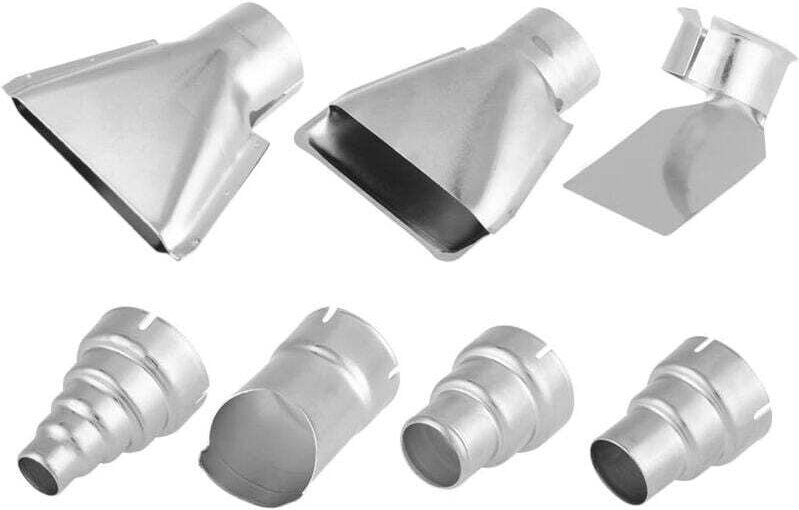 KZQ - 7-teiliges Düsen-Set für elektrische Heißluftpistole für Heißluft-Lötstation, Reparaturwerkzeug, Zubehör, 35 mm