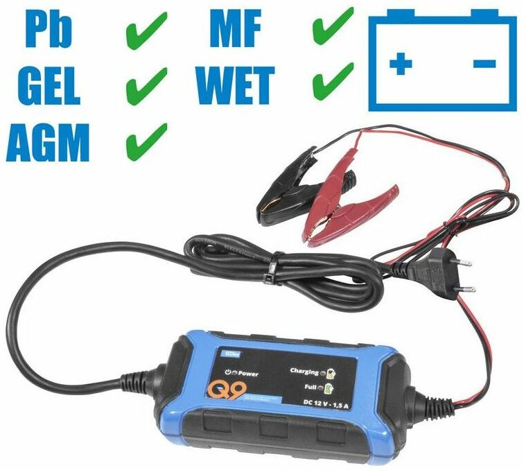 Güde - Automatik Batterieladegerät Batterielader gab 12V-1,5A Batterie Ladegerät