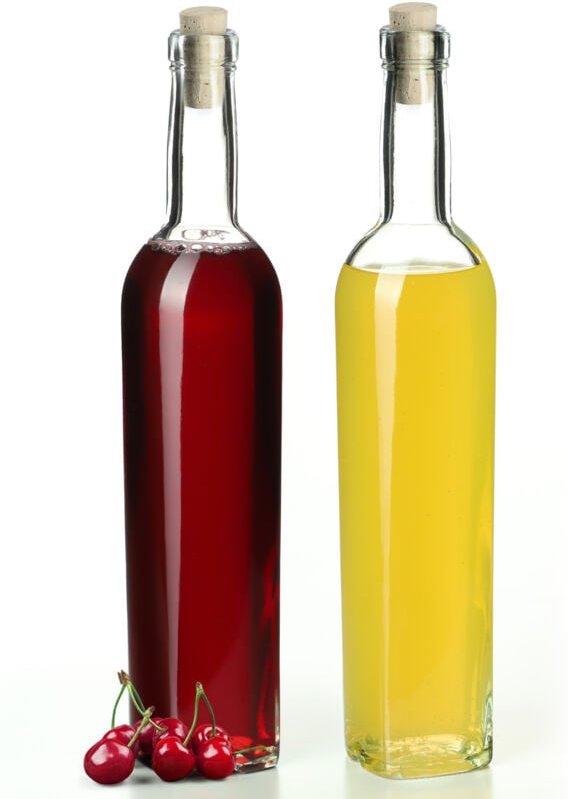 Flaschen für hausgemachte Getränke, 500 ml, 2 Stück - Kadax