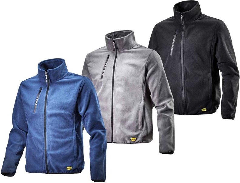 Thumbnail - Utility Sweat Pile fz Sweatshirt - l - Schwarze - Diadora
