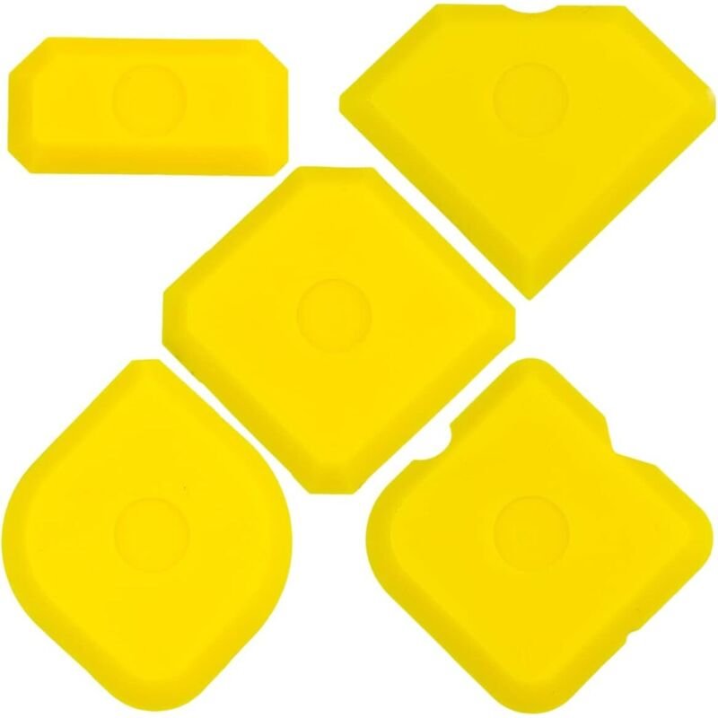 5-teiliges Fugenglätter-Set, Schaber für Silikon- und Acrylfugen