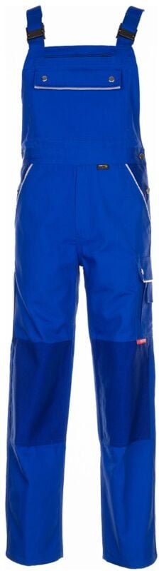 Latzhose Canvas 320 Gr. 62 kornblau - Planam