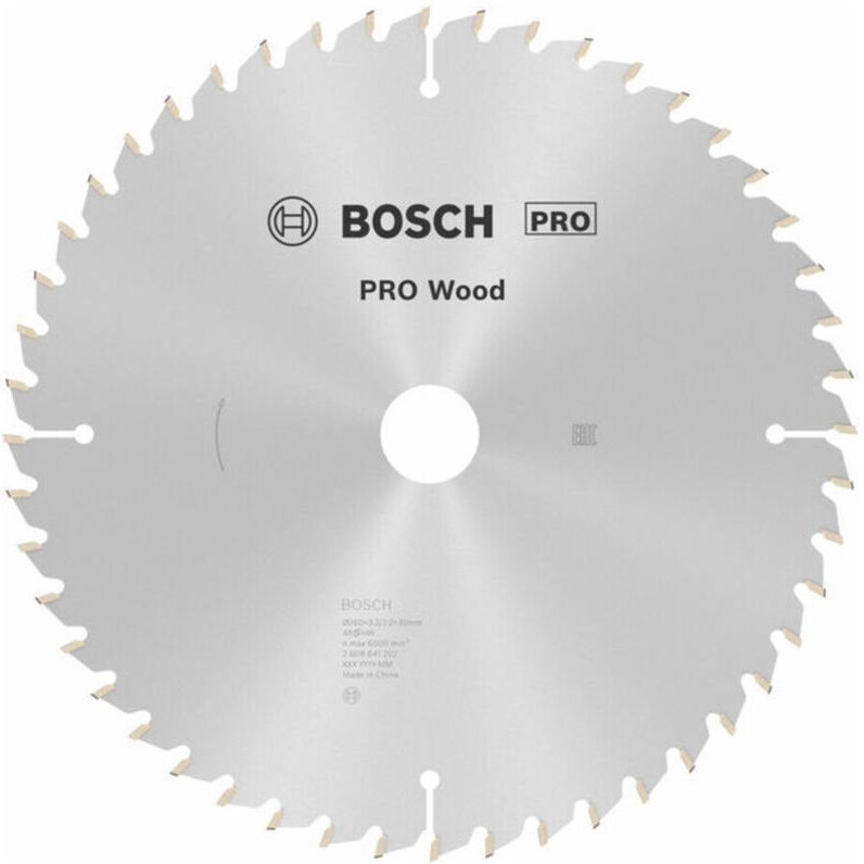 Pro Wood Kreissägeblatt, 260 x 3,2 x 30 mm, T48 - Bosch