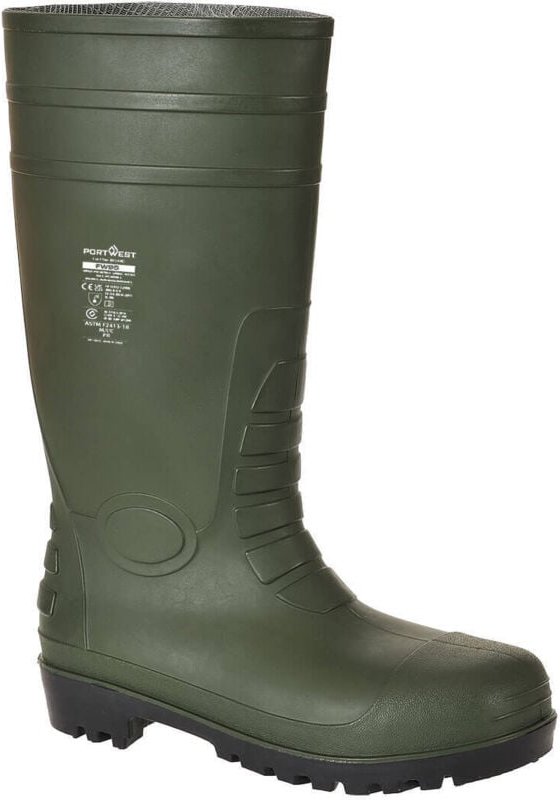 Sicherheitsstiefel Wellington S5 Grün 37