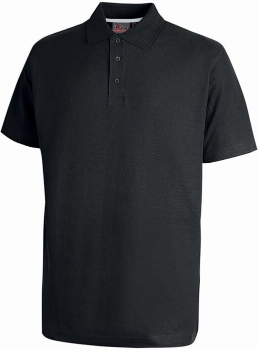 Arbeits-Polo TONGA - Schwarz, 30 Stück - S