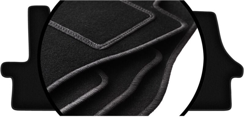 Komplettset Veloursmatten für: Citroen Jumper III Kastenwagen (2014 - )