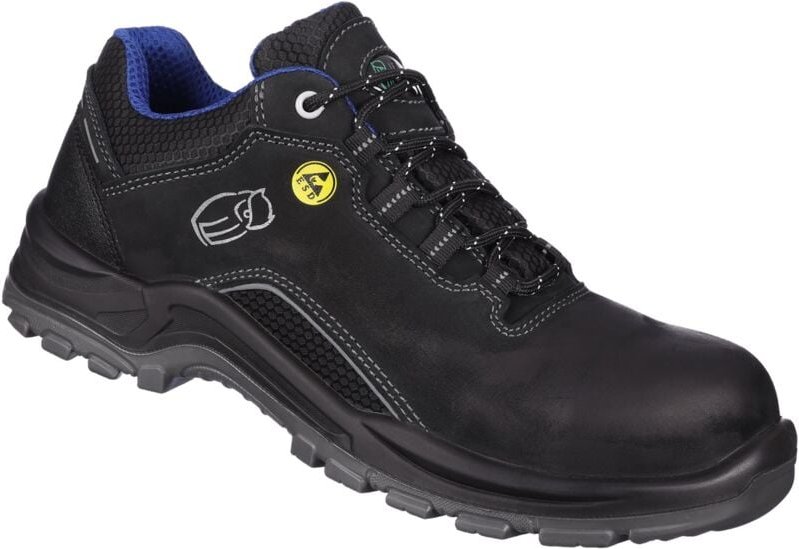 Leibwächter - Sicherheitshalbschuh Linz L3141 S3 Gr. 44 schwarz/blau
