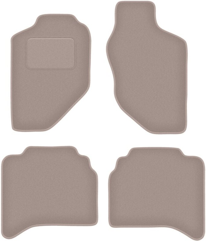 Beige Veloursmatten für: Opel Frontera B 5 Türen (1998-2006)