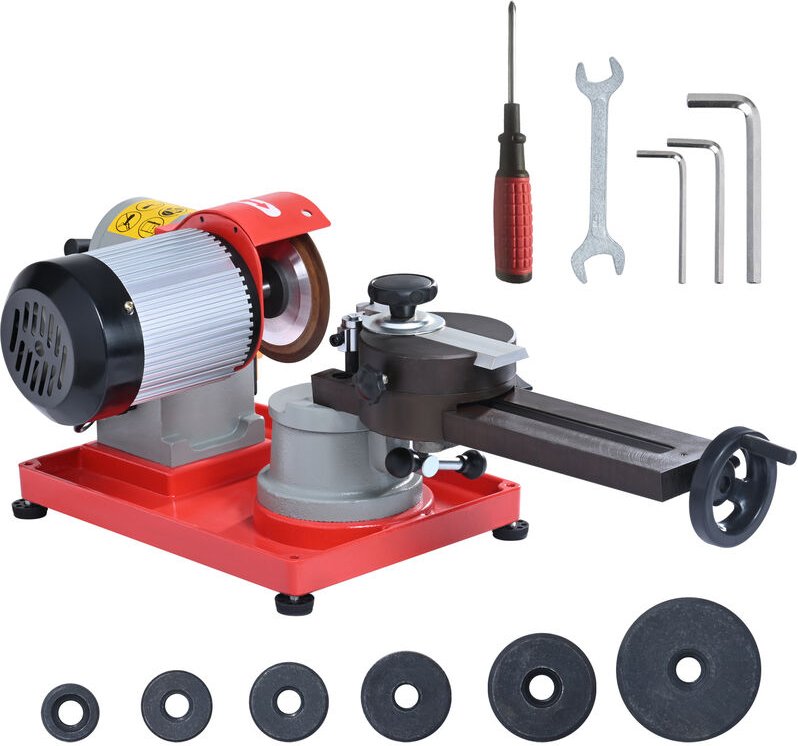 Vevor Sägeblattschärfgerät 370W Schärfmaschine Kreissägeblatt schärfgerät 3600u/min Kreissägeblattschärfer φ 80,01-698,5...