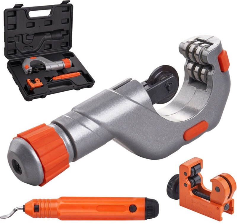 Mophorn 3-teiliges Rohrschneider-Set – Hochleistungs-Rohrschneider 3/16"-2" Außendurchmesser, Mini-Rohrschneider 1/8"-7/...