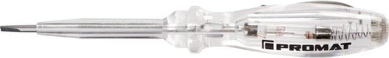 Promat - Spannungsprüfer 24090 150 - 250 v ac einpolig Schneidenbreite 3 mm