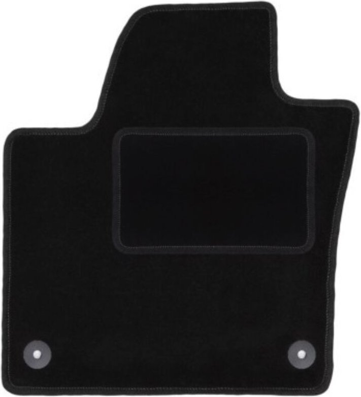 Fahrermatte schwarz für: Volkswagen Sharan II Minivan (2010-)