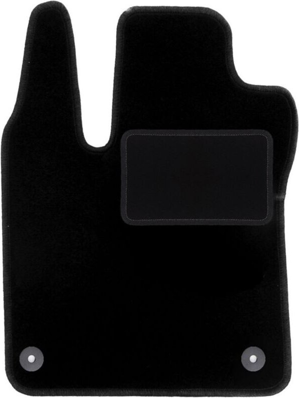 Fahrermatte schwarz für: Smart Fortwo III Schrägheck (2014-2020)