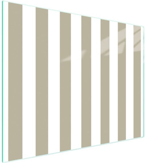 Glasschneidebrett 52x40 Streifen