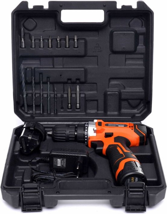 Akku-Bohrschrauber 12V Li-Ion LCD KD3068