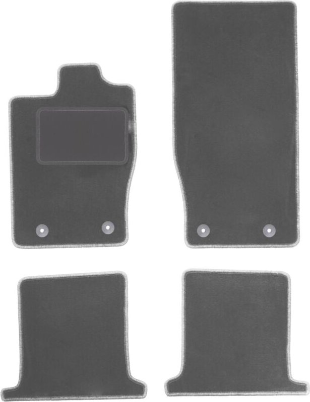 Graphit-Fußmatten für: Jaguar XK Coupé (2006-2014)