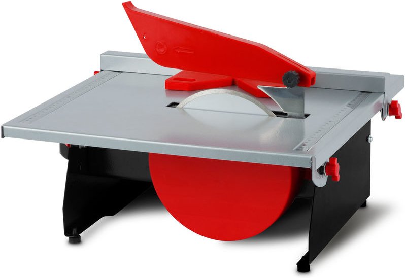 Fliesenschneidemaschine Fliesenschneider Elektrisch 600W, Nassschneider für Fliesen mit 180mm Diamanttrennscheibe, Tisch...