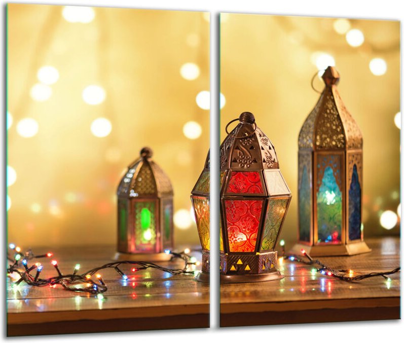 GlasscheideBrett 2x 30x52 Lampen