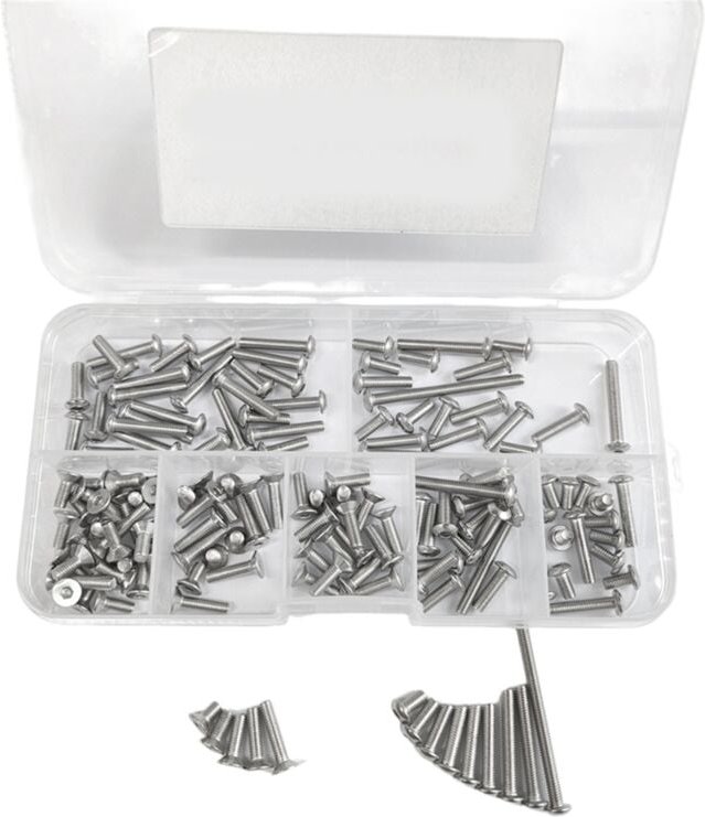 Metall M3 Schrauben Fastener Kit Reparatur Werkzeuge für bbx BB01 -01 1/10 rc Auto Ersatzteile Upgrade Zubehör