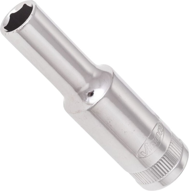 Vigor - Sechskant Steckschlüsseleinsatz ∙ lang ∙ V2016N ∙ 3/8 Zoll (10 mm) Vierkant hohl ∙ Außen Sechskant Profil ∙ sw 8...