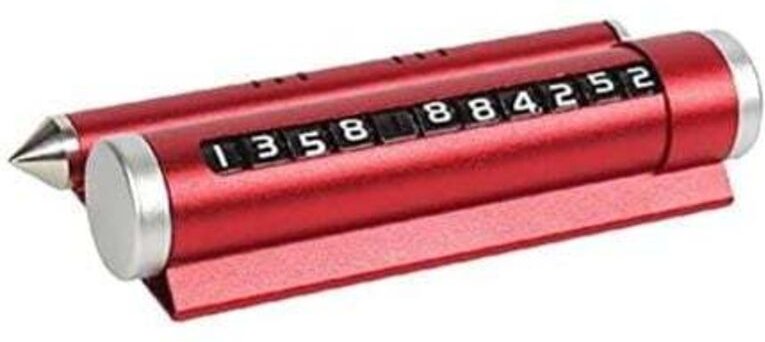 Ulisem Multifunktionaler Nothammer für Mobiltelefone – Rot