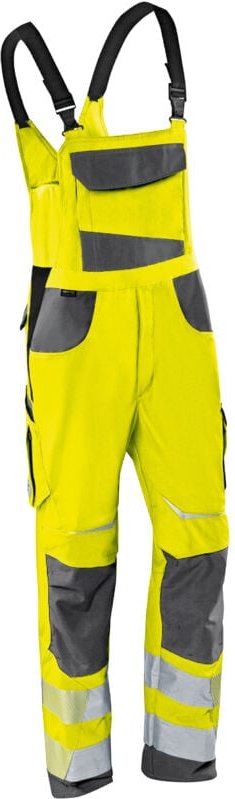 Kübler Latzhose reflectiq psa 2 3207 warngelb/anthrazit Gr. 60