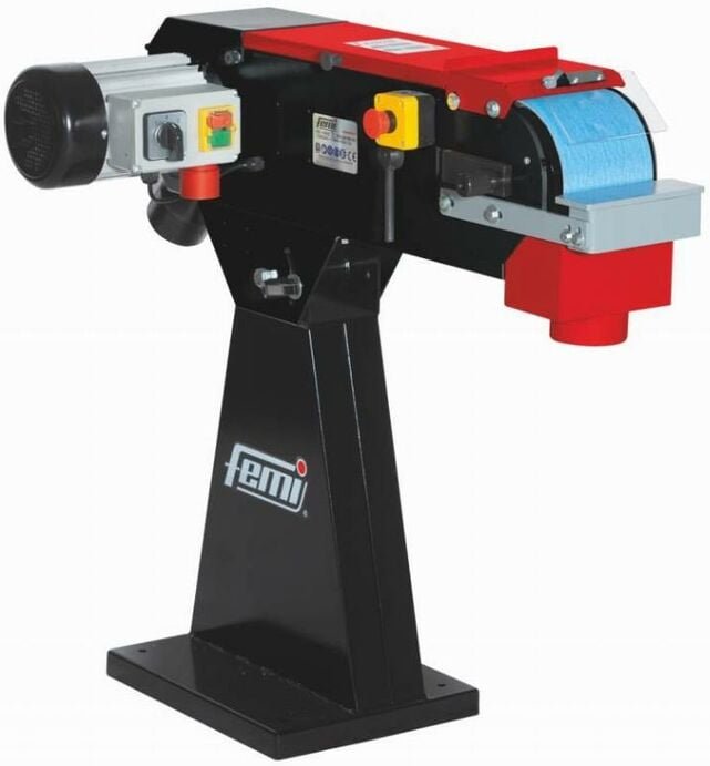 Horizontale Bandschleifmaschine Femi mit Sockel - Drehstrom 4000W Band 150 x 2000 mm - 8265130