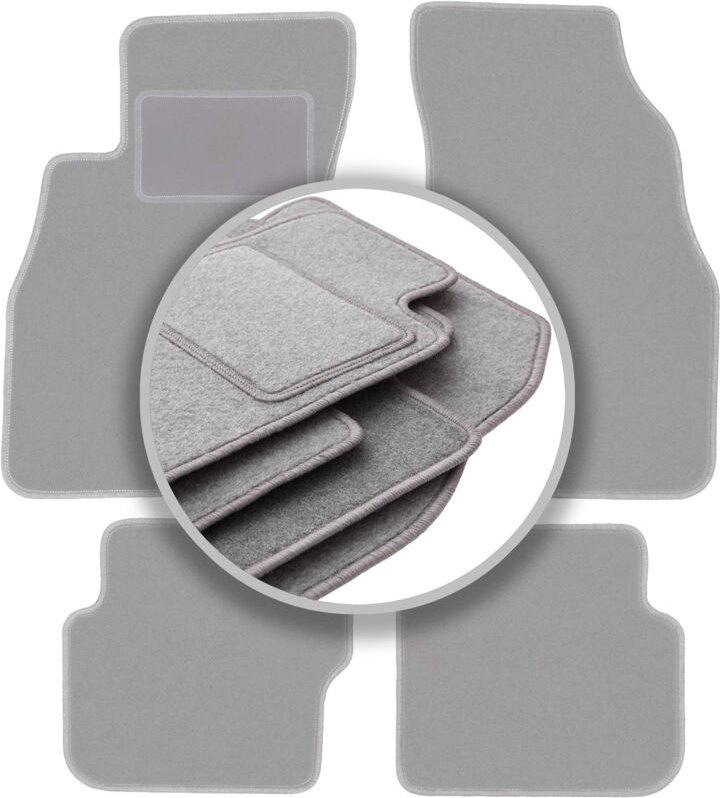 Graue Automatten für: Fiat Punto EVO Fließheck (2998-2012)