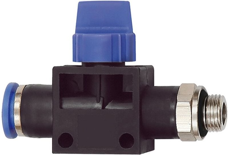 Riegler - 3/2-Wegeventil »Blaue Serie «, Steckanschluss, g 1/2 a., s-g Ø12mm