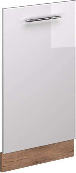 Vicco - Geschirrspülblende Fame-Line, Weiß Hochglanz, 45 cm ohne Arbeitsplatte