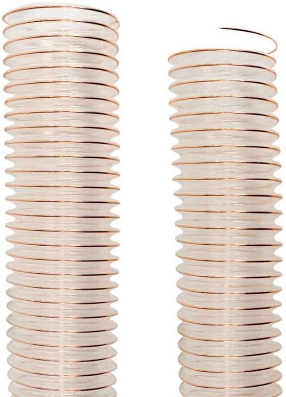 Spiral-Spaneabsaugschlauch 80x4 Holzmann abs80mm4lfm