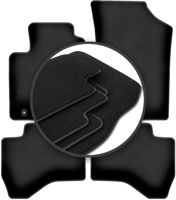 Premium-Fußmatten für: Peugeot 108 Schrägheck (2014-)