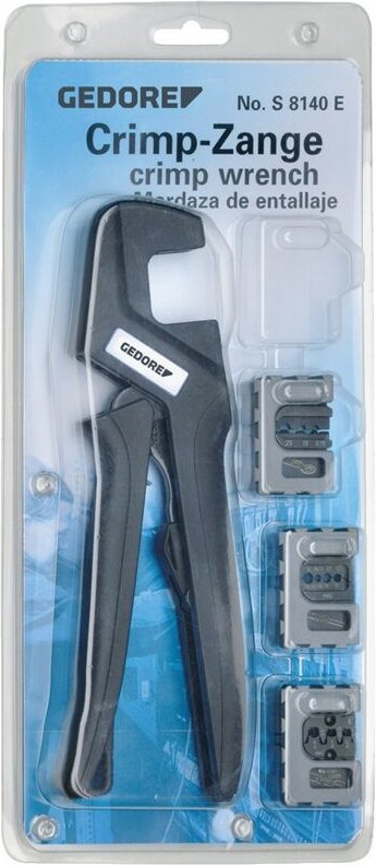 S 8140 j Crimp-Zangen-Set industrial 4-teilig