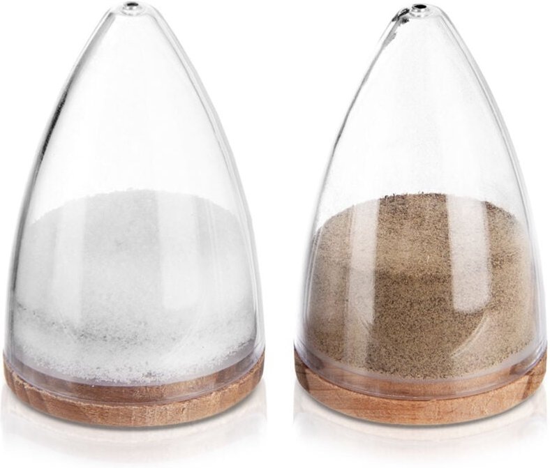 Salz- und Pfefferset Salzstreuer Pfefferstreuer Gewürzbehälter aus Glas