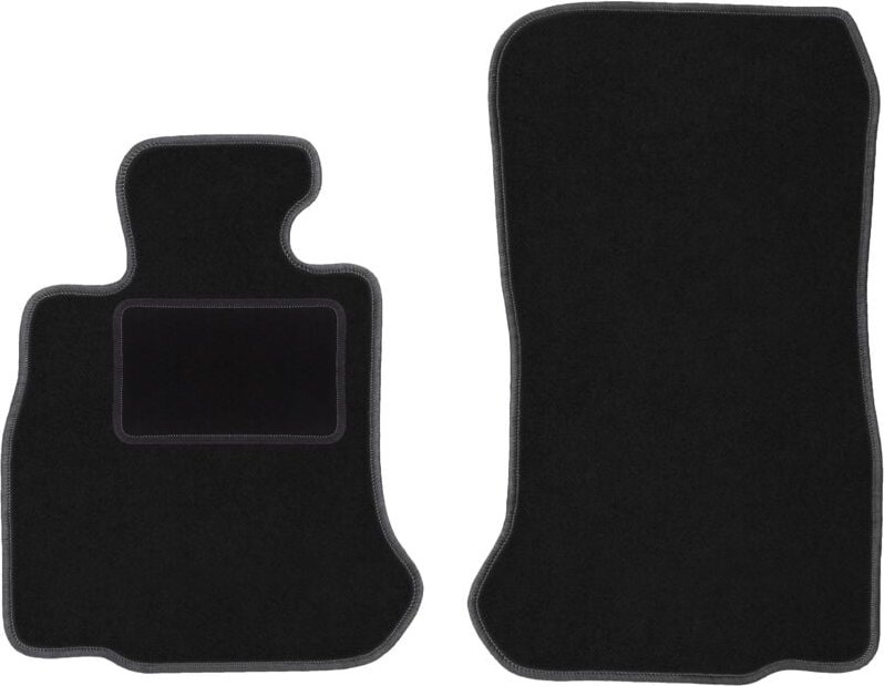 Vordere Matten schwarz für: BMW 6 F12 Cabrio (2011-2018)