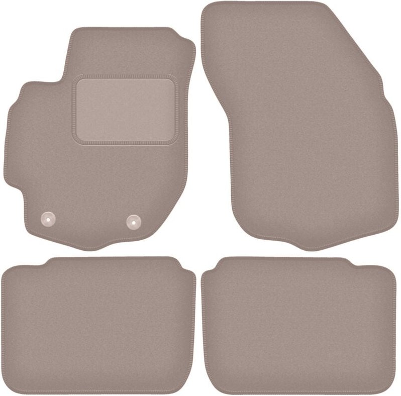 Beige Veloursmatten für: Suzuki Liana FL Fließheck, Limousine (2005-2008)