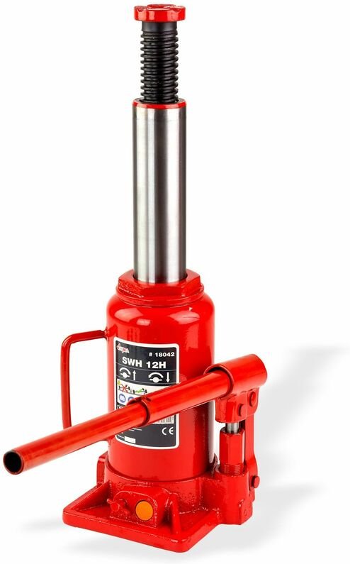 Dema - Hydraulischer Stempelwagenheber 12 t Wagenheber Stempelheber Hydraulikheber